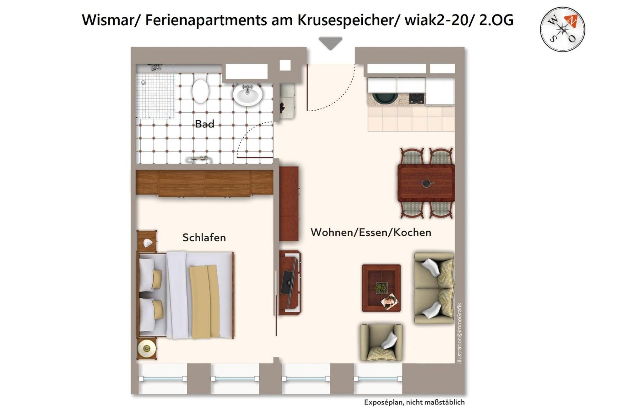 Ferienapartments Am Krusespeicher Ferienapartments Am Krusespeicher 2-20 Wismar Exterior photo